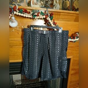 Columbia OMNI-SHADE Men's Board Shorts Geo Pattern In Black